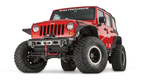 Elite Stubby Front Bumper for 2007-2018 Jeep Wrangler JK