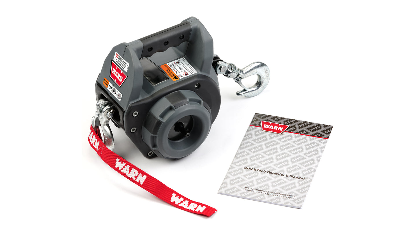 Additional view of the WARN Drill Winch Synthetic Rope