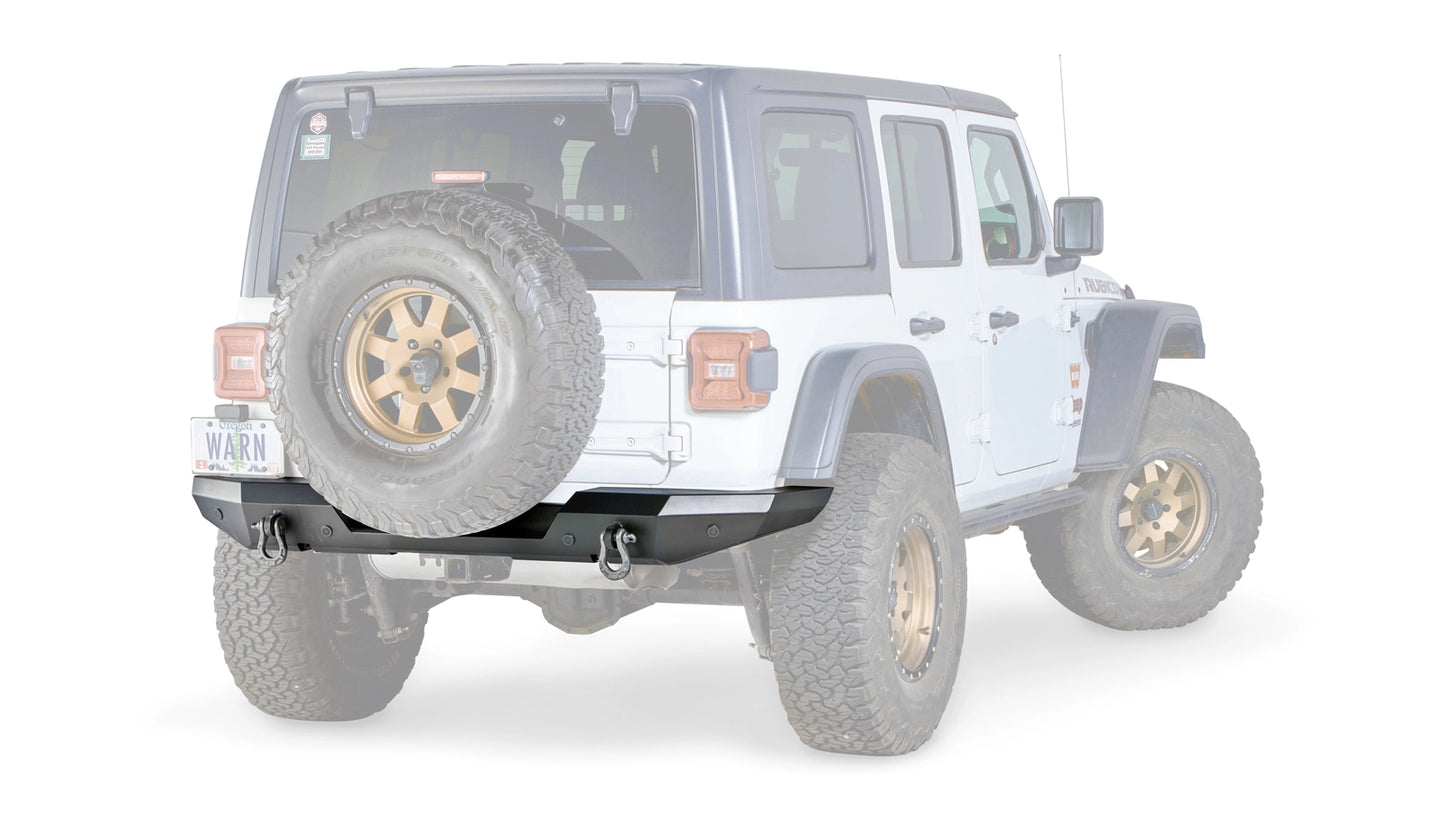 Elite Rear Bumper for 2018-2026 Jeep Wrangler JL - Without Tire Carrier
