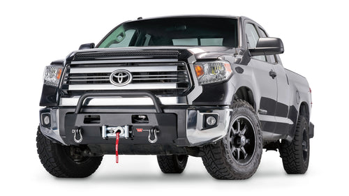 Semi-Hidden Winch Mount with Grille Guard for 2014-2021 Toyota Tundra