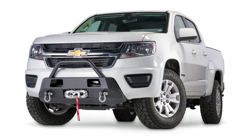Semi-Hidden Winch Mount with Grille Guard for 2015-2020 Chevrolet Colorado