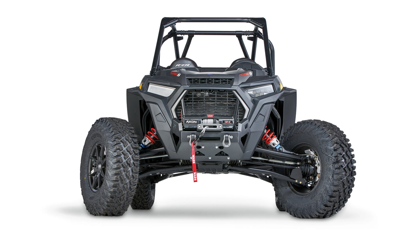 Alternate view of the WARN Polaris RZR Turbo S Winch Mount Bumper for 2018-2021 Polaris RZR XP Turbo S