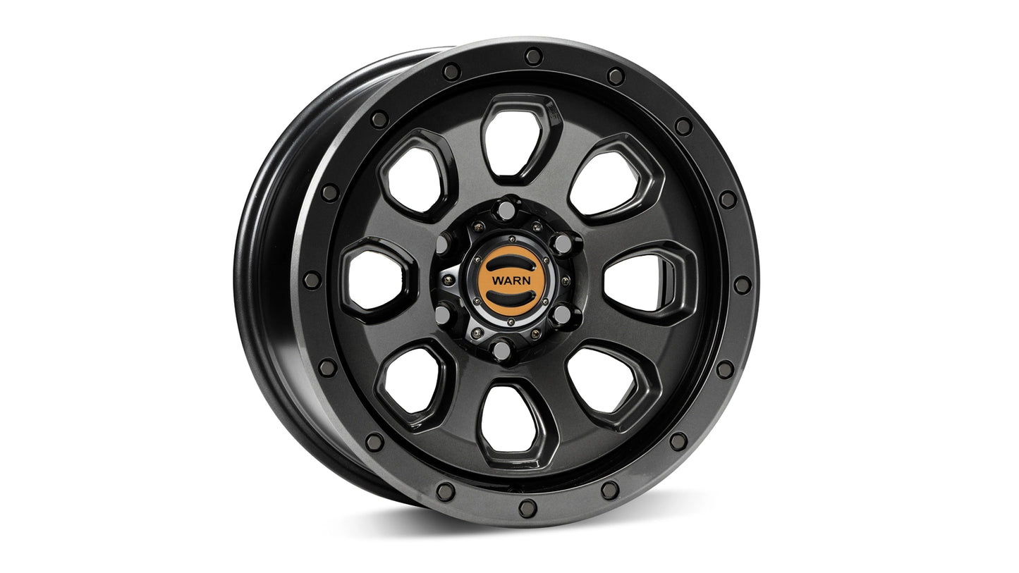 WARN Epic Moonsault Wheel - Black 6 Lug