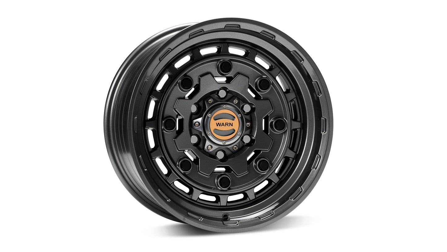 WARN Epic Jackhammer Wheel - Black 6 Lug