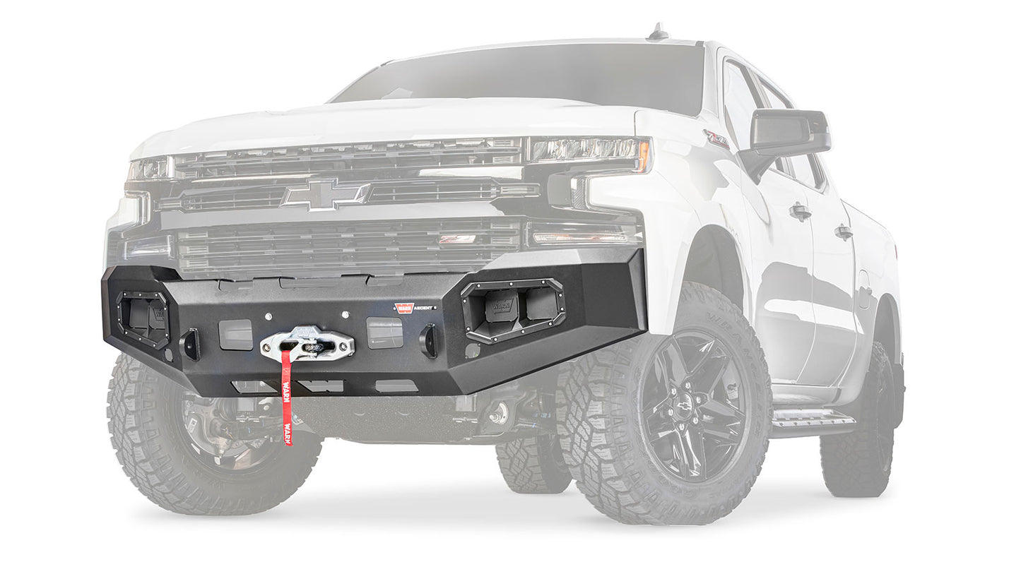 Ascent Front Bumper for 2019-2022 Chevrolet Silverado 1500