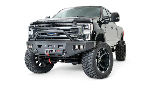 Ascent HD Front Bumper with Prerunner Grille Guard for 2017-2022 Ford F-250/F-350