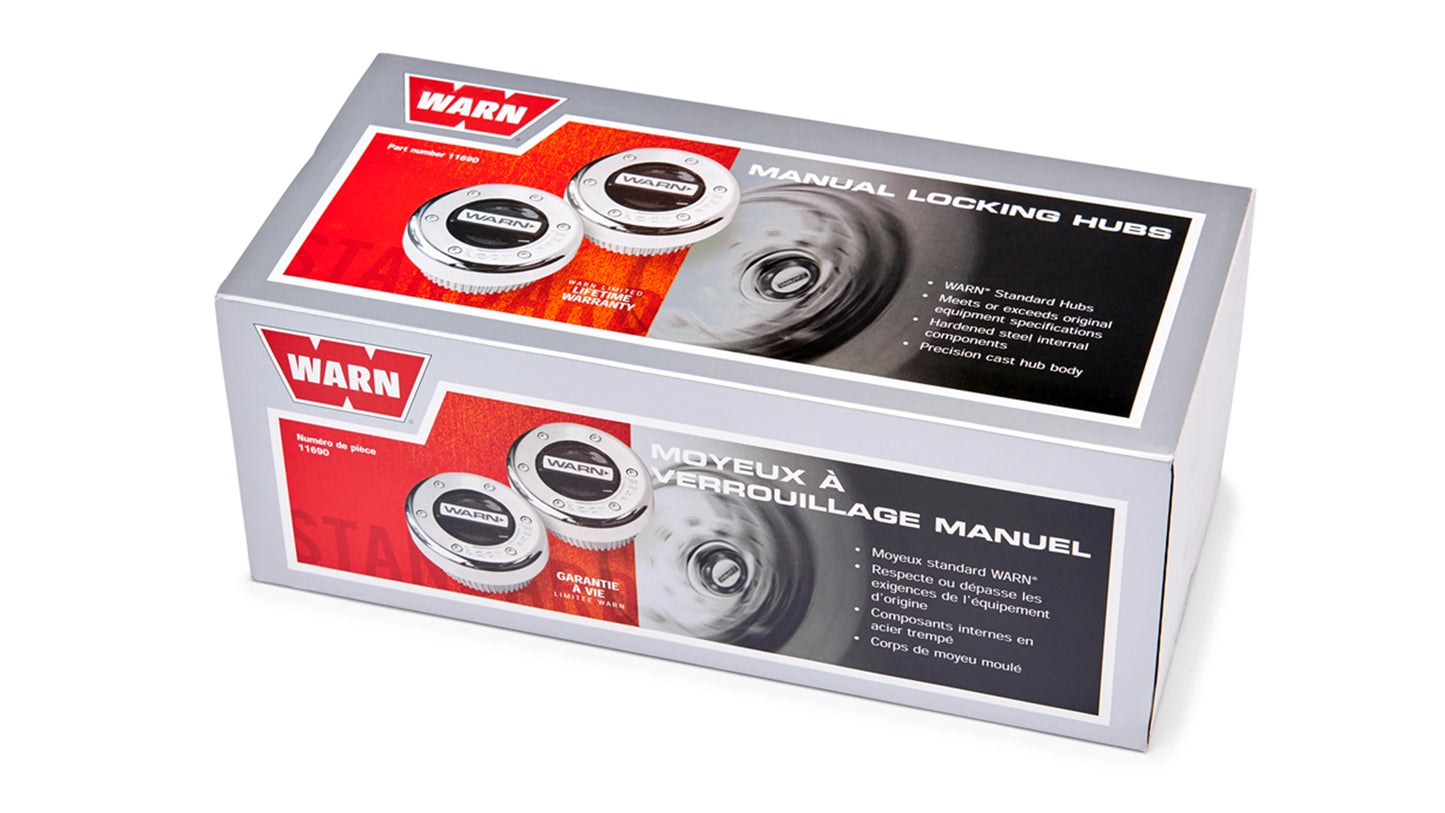 Standard Locking Hubs for D50/60 (Internal Mount)