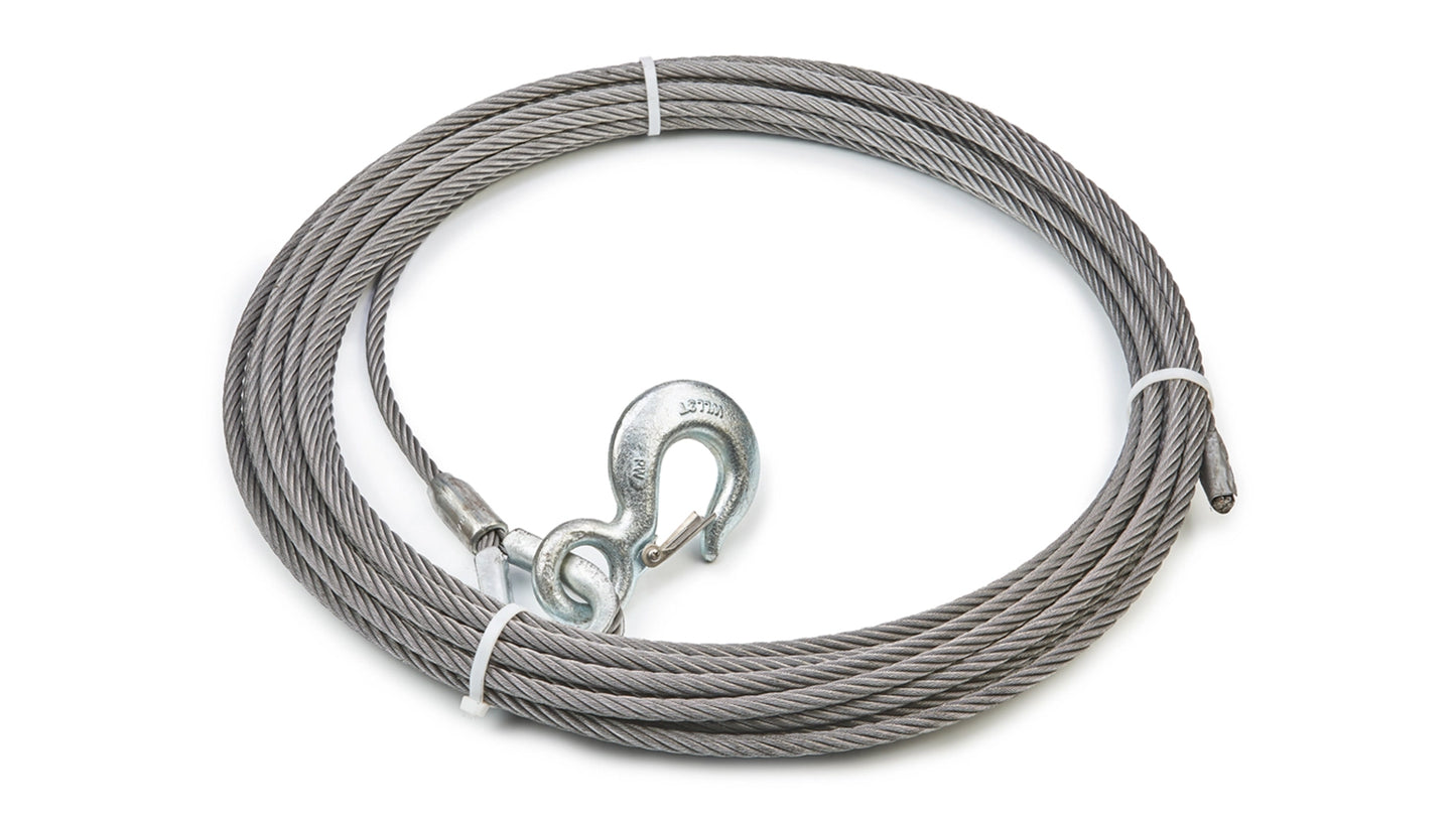 WARN Wire Rope Assembly, 7/16 in x 75 ft, EIPS
