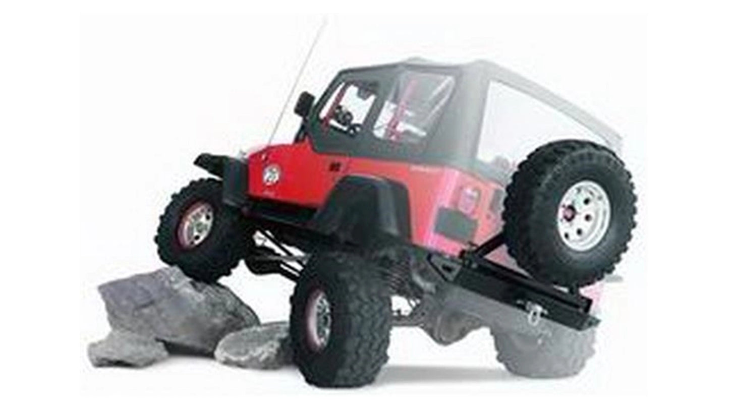 Rock Crawler Rear Bumper for 1976-1983 Jeep CJ5 / 1976-1986 Jeep CJ7 - Tire Carrier Compatible