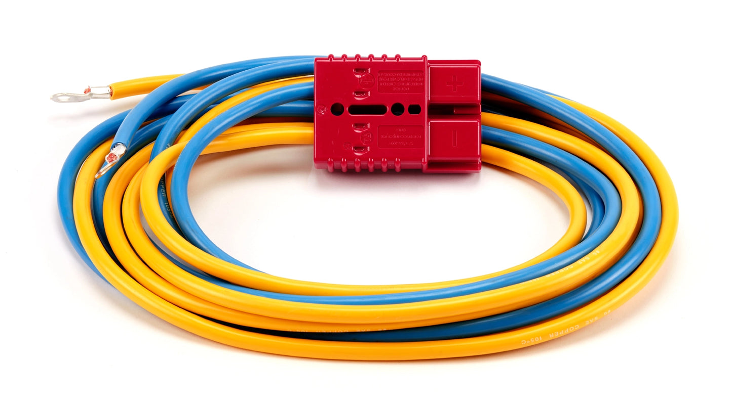 WARN Quick Connect Cable Kit - 120 in. Length, 175 Amp Rated winch power cable