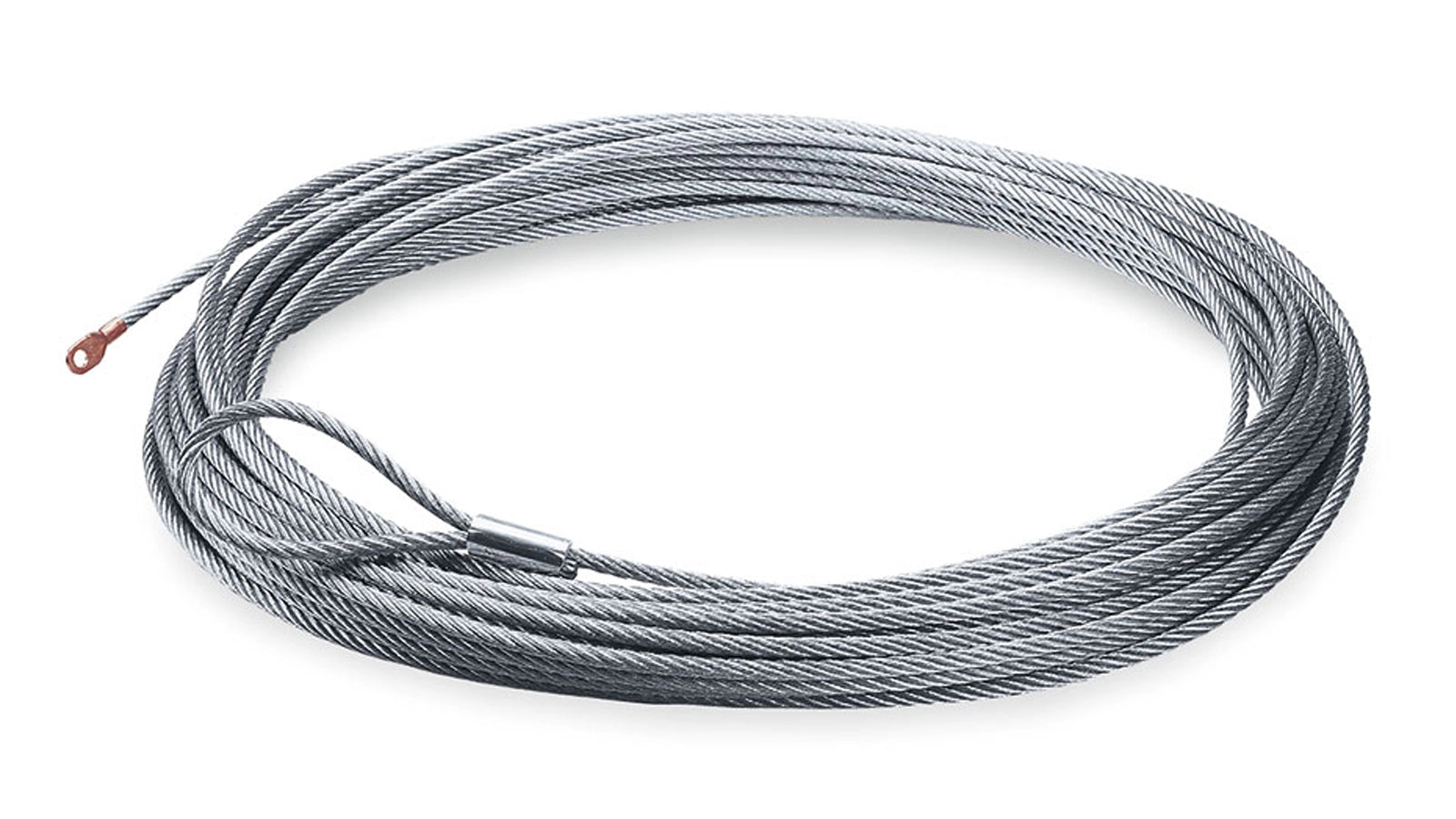 Wire Rope Assembly, 3/8 in x 80 ft, Galvanized – Warn Industries