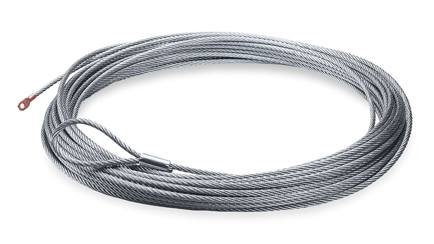 Additional view of the WARN Wire Rope Assembly, 3/8 in x 80 ft, Galvanized