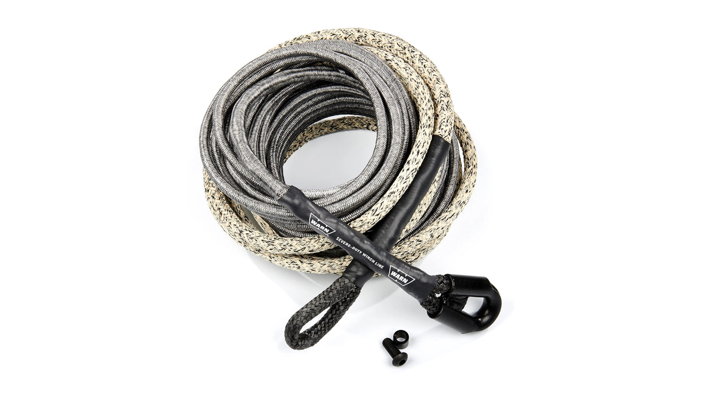 WARN Spydura Pro Max Synthetic Rope, 1/2 in x 70 ft