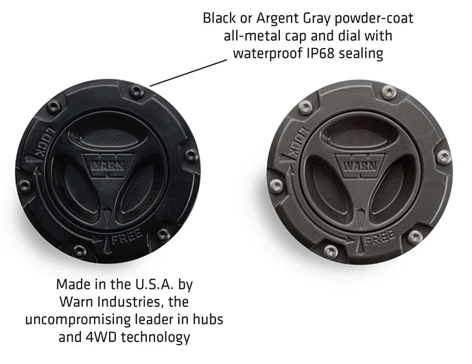 Super Duty Premium Locking Hubs LineUp callout