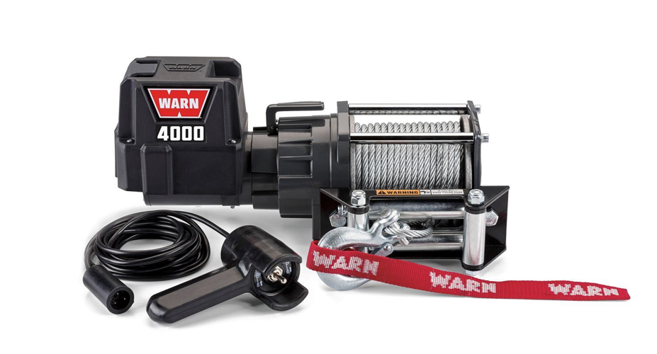 Warn Drill winch - Synthetic rope, Portable winch, Hand winch