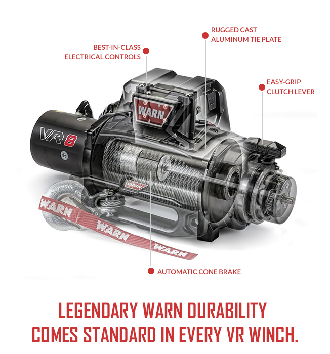 Standard Duty Truck & SUV Winches WARN Industries