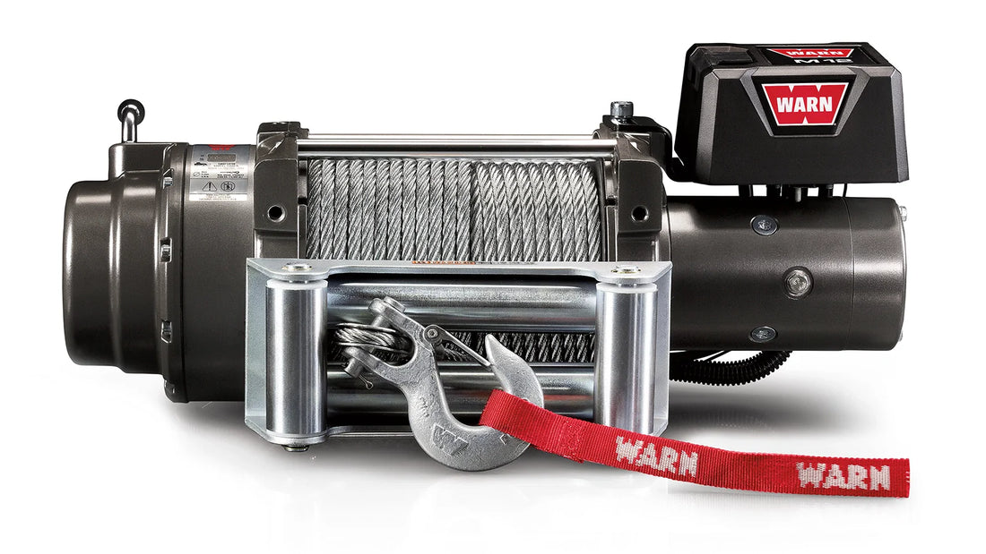 The Ram Power Wagon's WARN winch