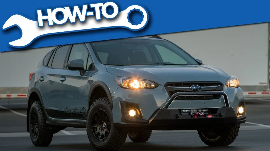 RallySport Direct Installs WARN Semi Hidden Kit for Subaru Crosstrek