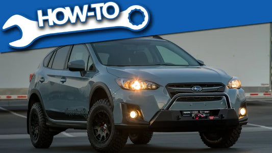 RallySport Direct Installs WARN Semi Hidden Kit for Subaru Crosstrek