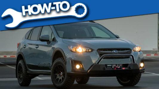 RallySport Direct Installs WARN Semi Hidden Kit for Subaru Crosstrek