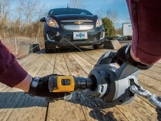 The WARN Drill Winch: Versatile, Portable, and Powered by Your Electric Drill