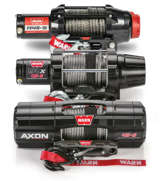 THE WARN POWERSPORTS WINCH LINEUP: AXON, VRX, AND R-SERIES