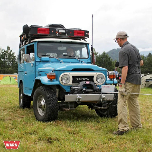 How to Stretch Winch Rope