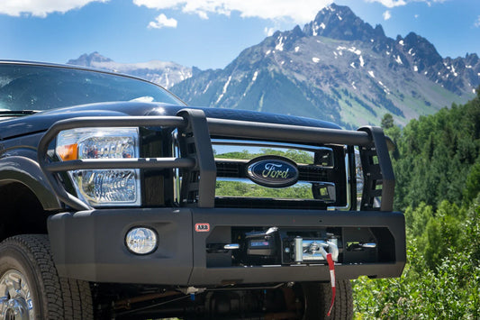 How to rotate a WARN Winch end housing to fit an ARB Bumper