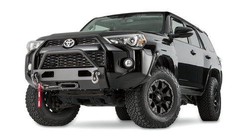 Semi-Hidden Winch Mount with Grille Guard for 2014-2024 Toyota 4Runner