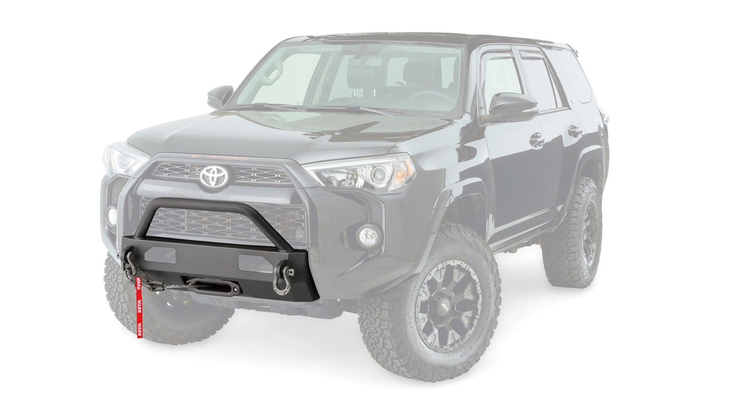Semi-Hidden Winch Mount with Grille Guard for 2014-2024 Toyota 4Runner