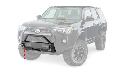 Semi-Hidden Winch Mount with Grille Guard for 2014-2024 Toyota 4Runner