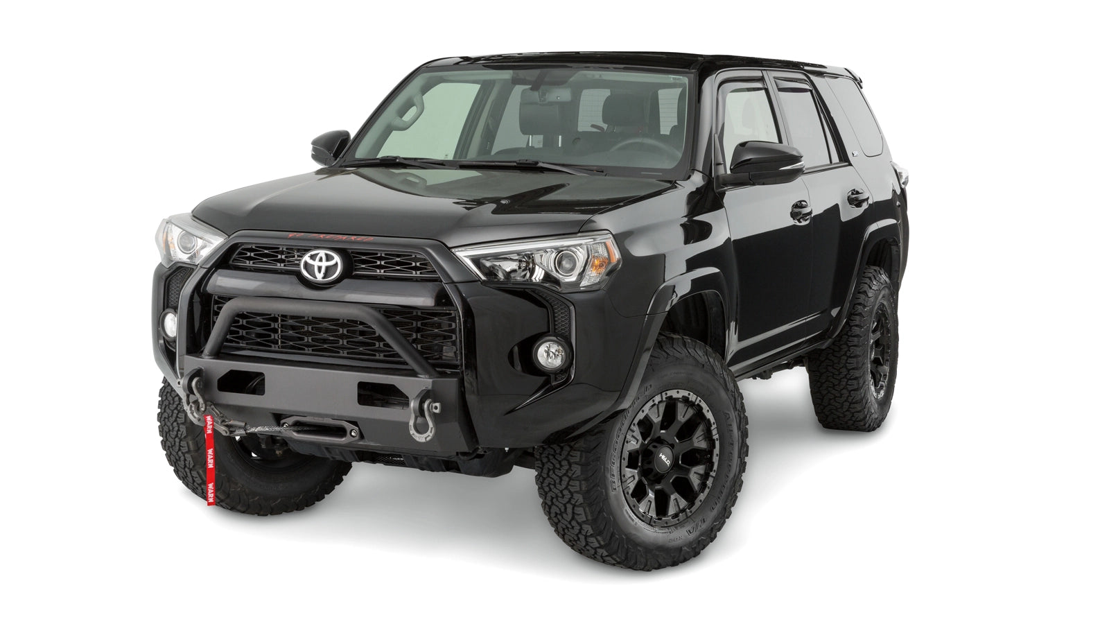 WARN Semi-Hidden Winch Mount with Grille Guard for 2014-2024 Toyota 4Runner, alternate view