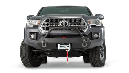 Additional view of the WARN Semi-Hidden Winch Mount with Grille Guard for 2016-2023 Toyota Tacoma