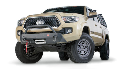 Semi-Hidden Winch Mount with Grille Guard for 2016-2023 Toyota Tacoma