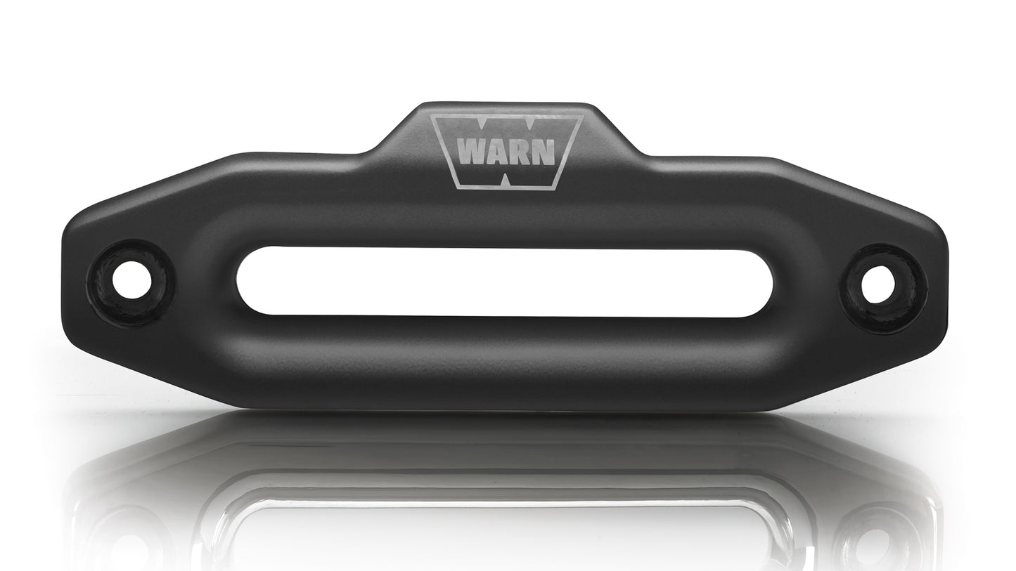 WARN Premium Black Forged Fairlead, 1 in Thick, 10 in Wide Standard Opening, alternate view