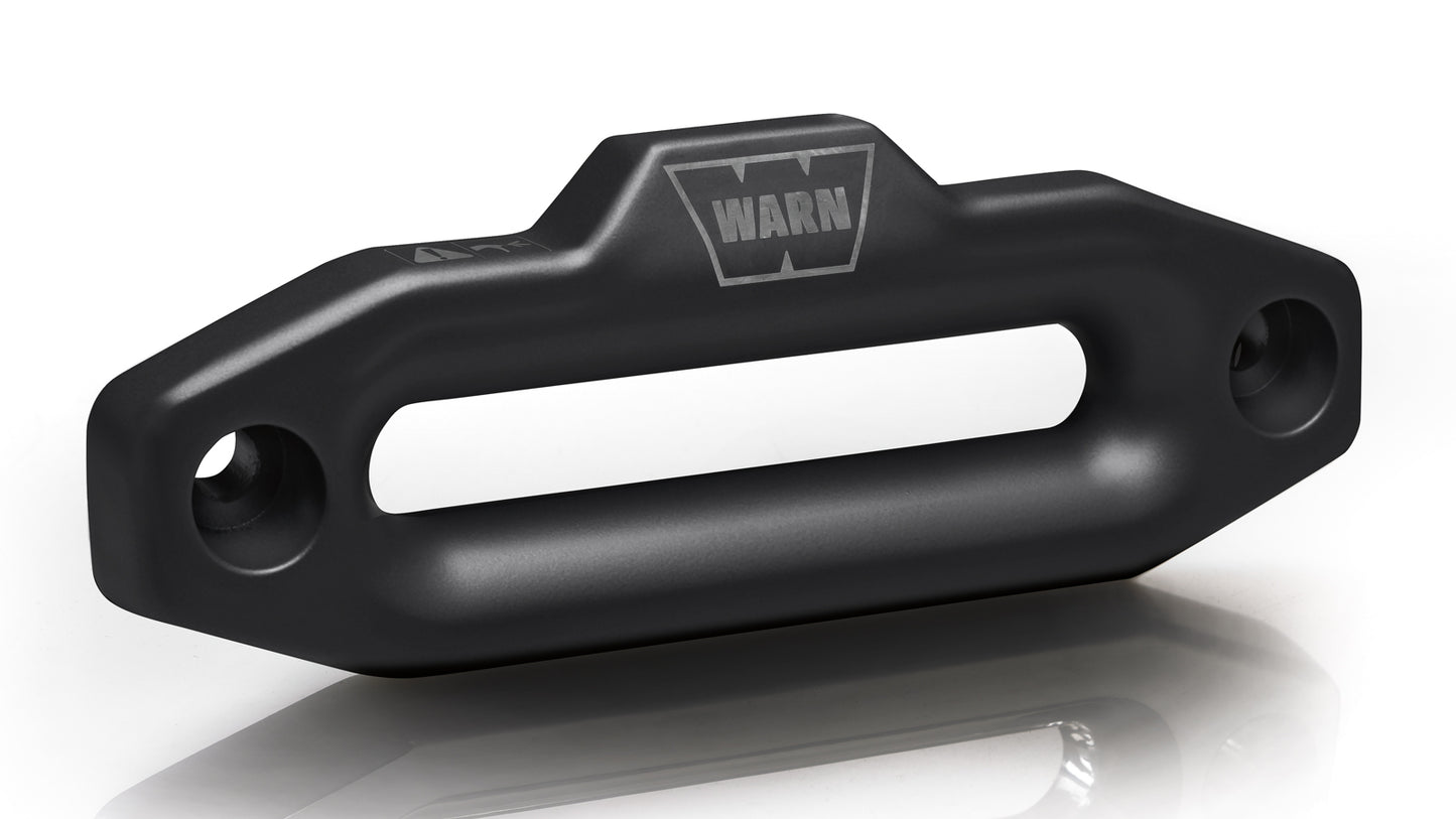 WARN Premium Black Forged Fairlead, 1 in Thick, 10 in Wide Standard Opening