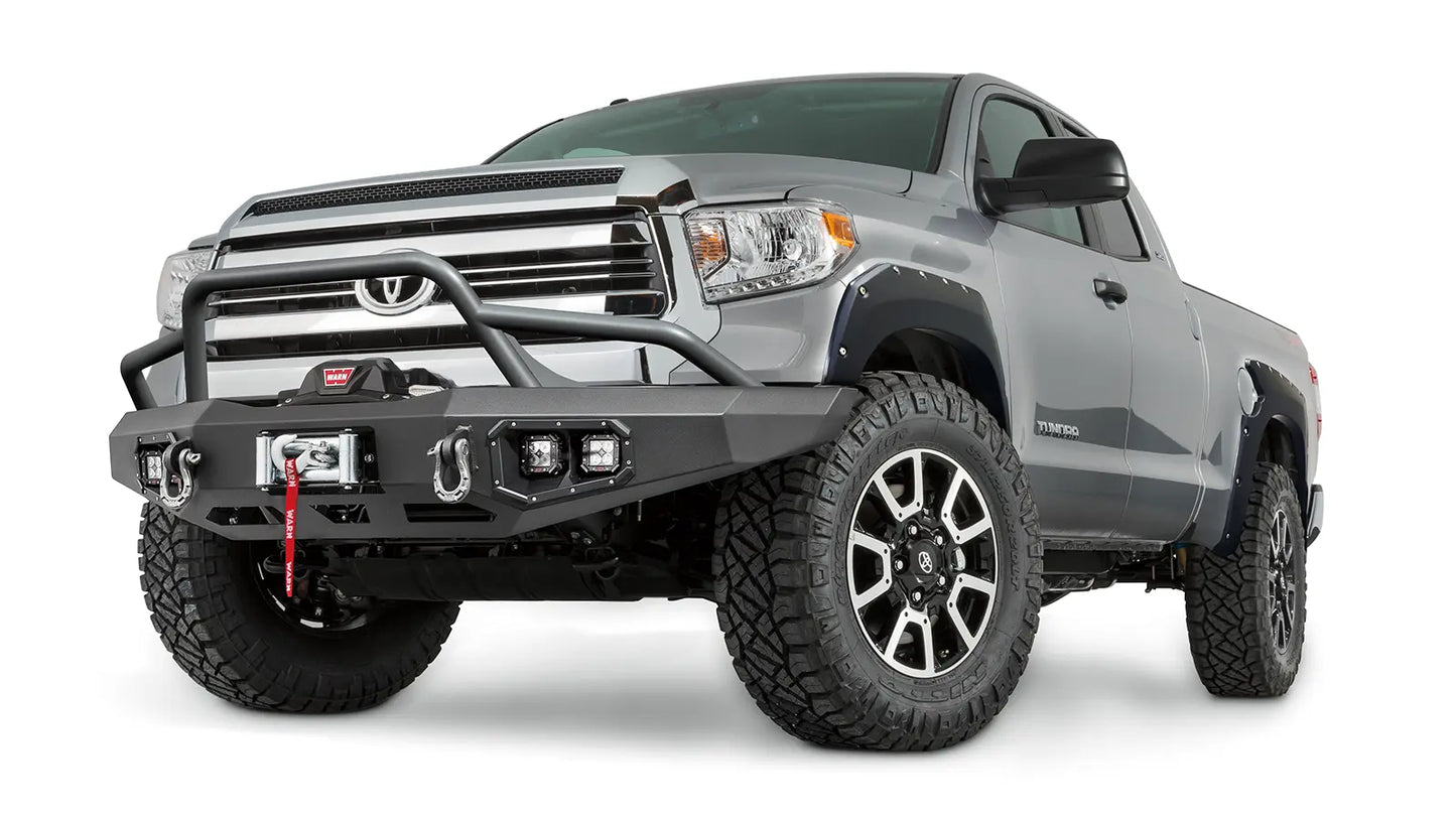 Additional view of the WARN Ascent Prerunner Grille Guard Tube for 2014-2021 Toyota Tundra front bumper