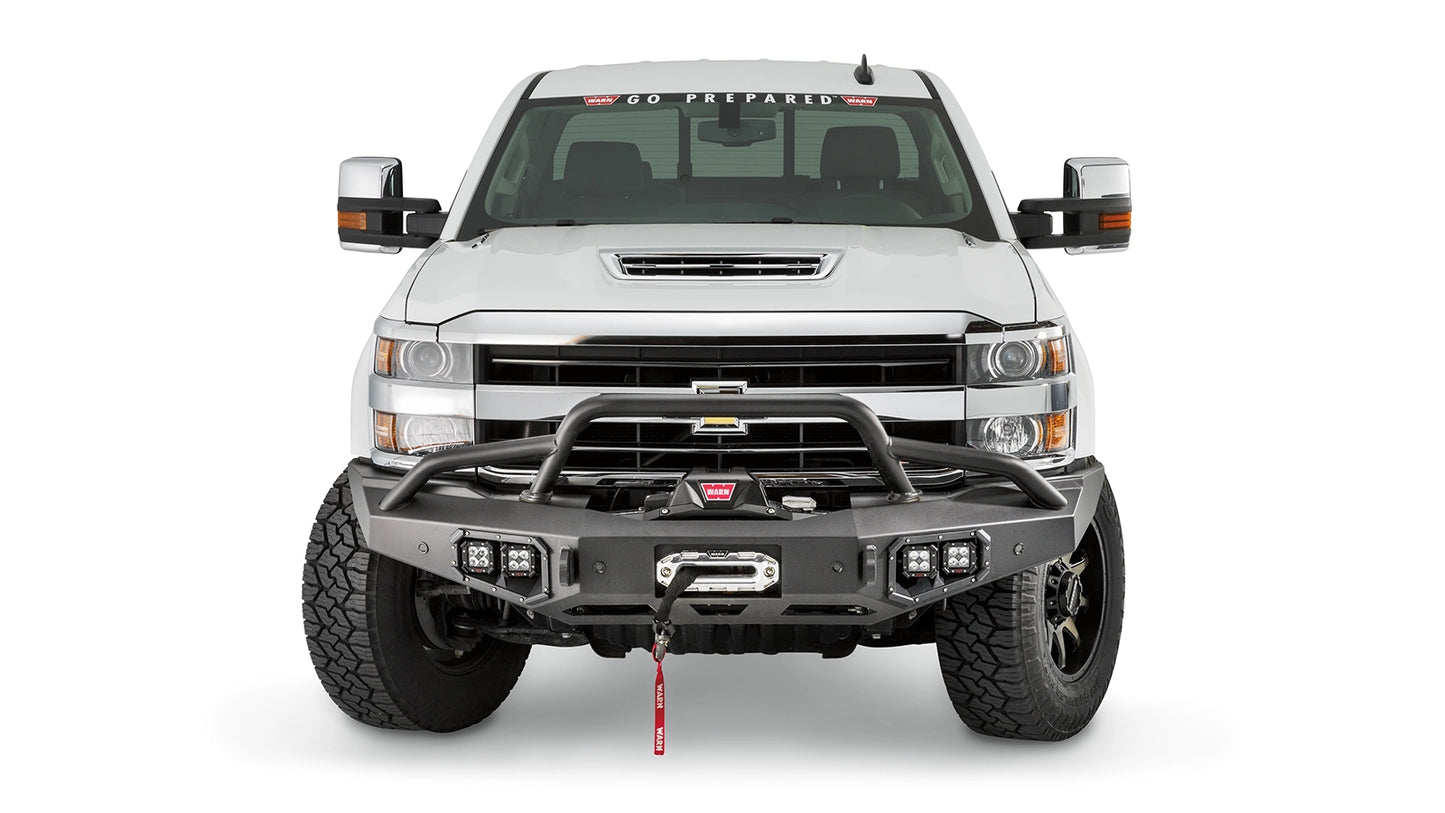 Additional view of the WARN Ascent Prerunner Grille Guard Tube for 2011-2018 Ram 2500/3500 front bumper