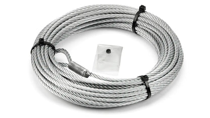 WARN Replacement Steel Winch Rope 50 ft x 7/32 in with 7/32 x 50 ft steel rope
