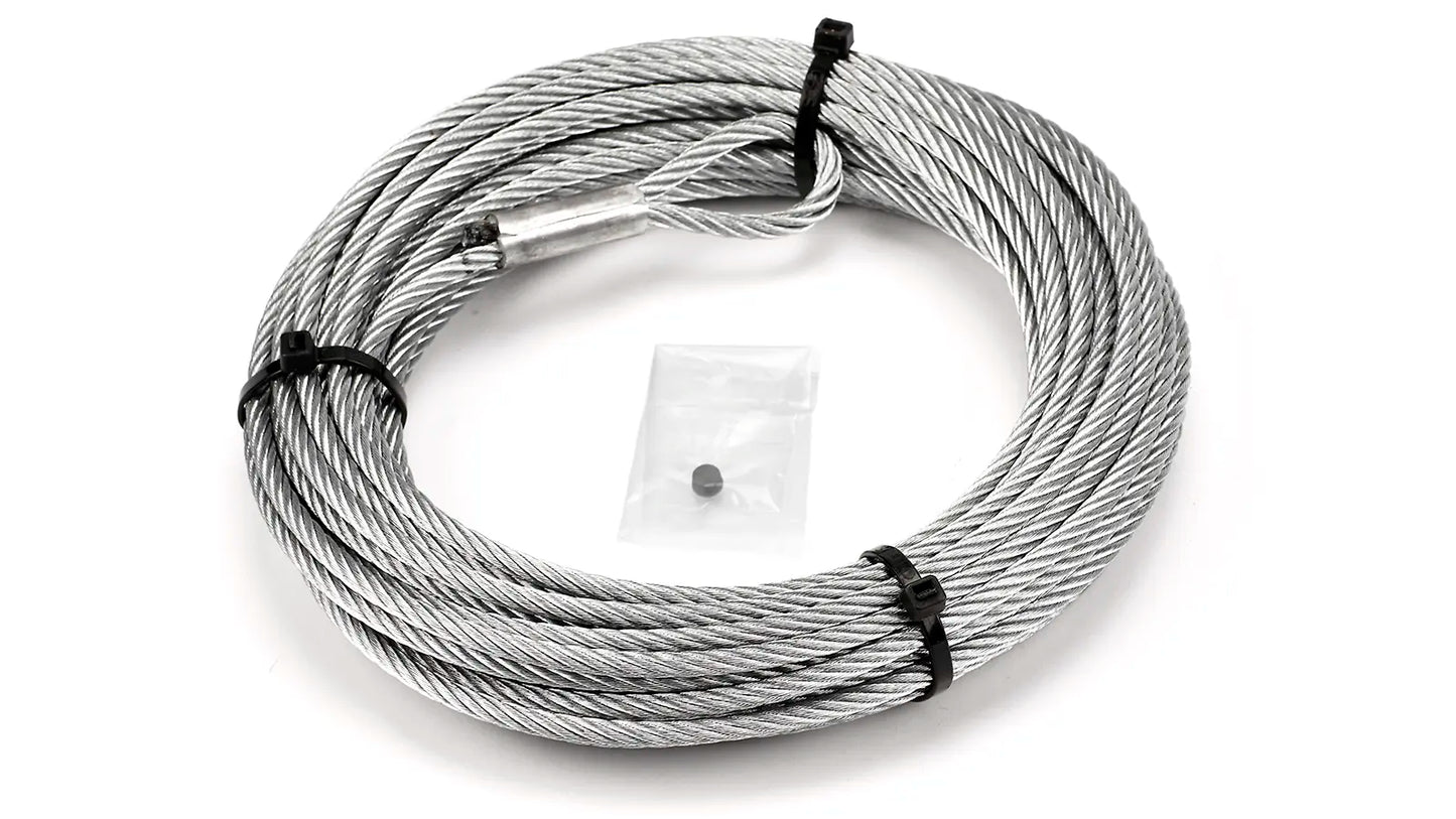 Additional view of the WARN Replacement Steel Winch Rope 50 ft x 7/32 in winch line