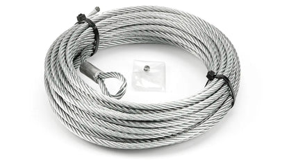 WARN Replacement Steel Winch Rope 50 ft x 1/4 in with 1/4 x 50 ft steel rope