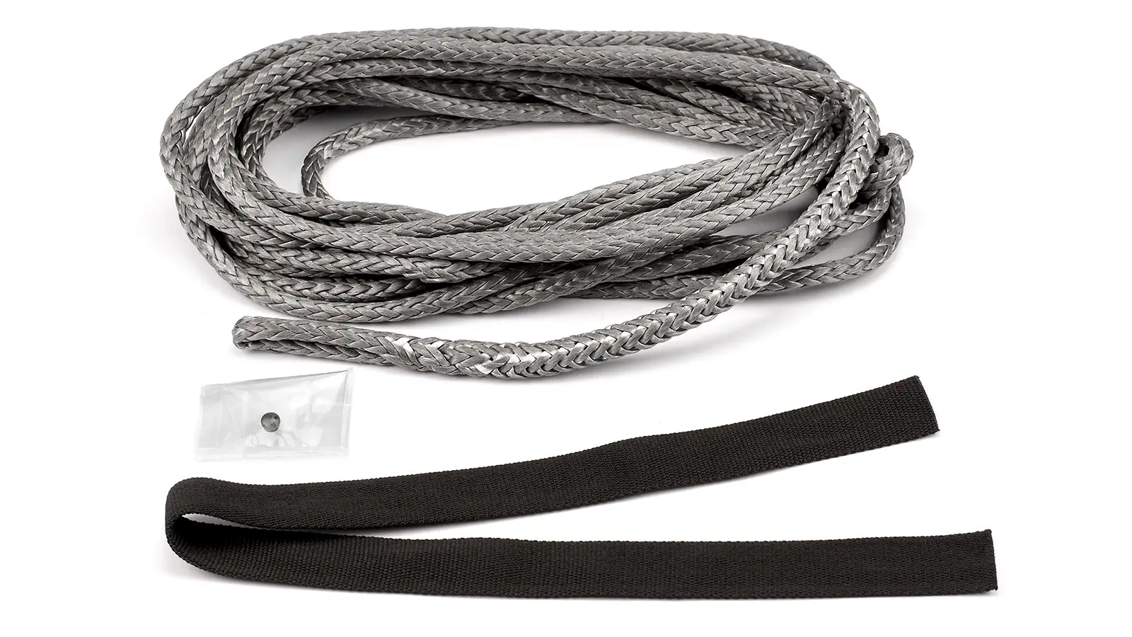 WARN Replacement Synthetic Winch Rope 27 ft x 1/4 in with 1/4 x 27 ft synthetic rope