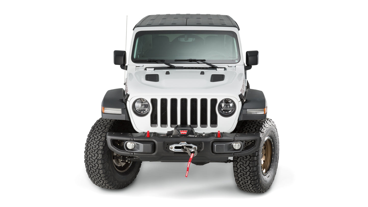 Winch Mount for 2018-2026 Jeep Wrangler and 2020-2026 Jeep Gladiator (fits VR12, VR10, ZEON, XD9, M8, VR8 winches)