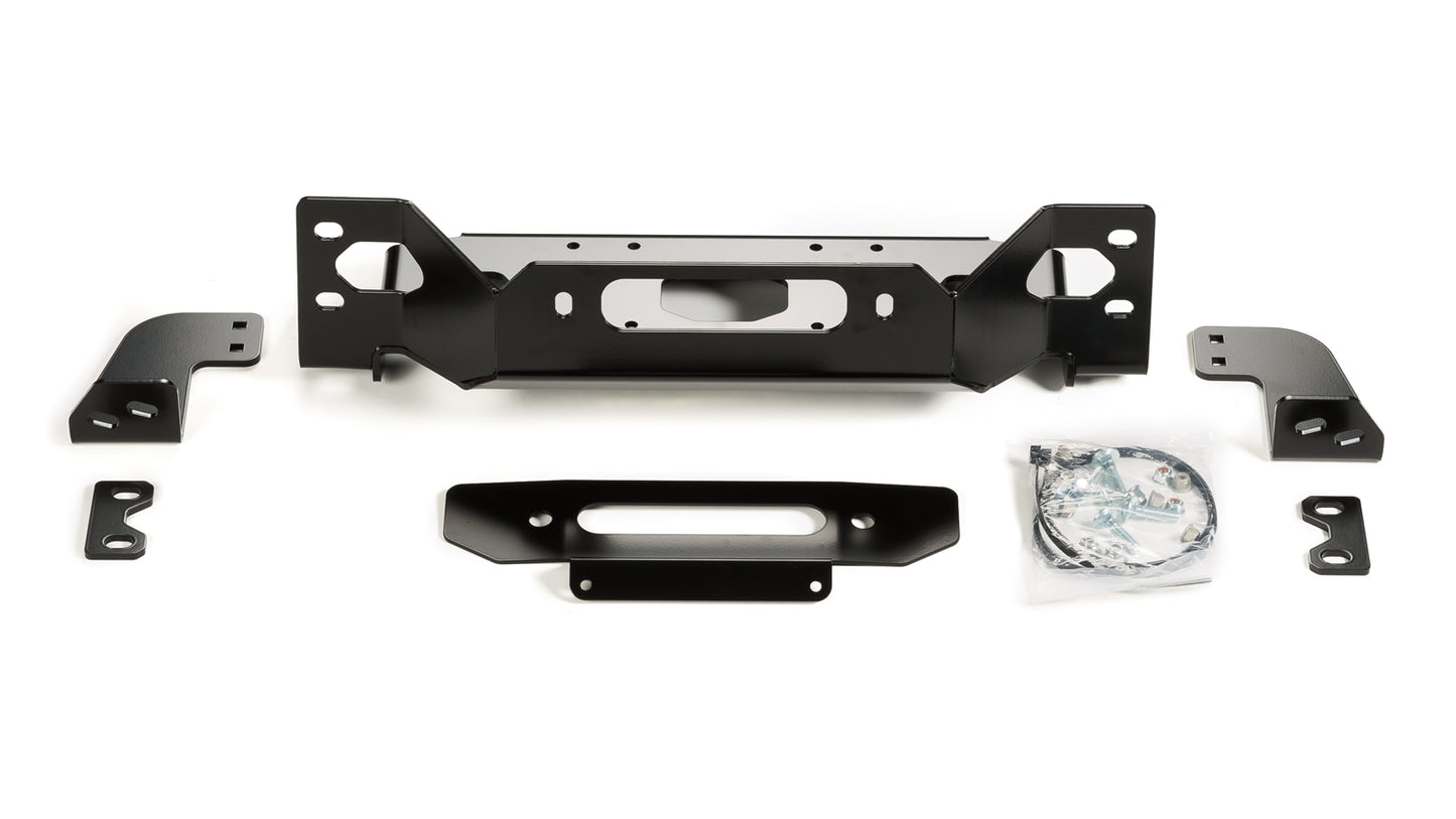Winch Mount for 2018-2026 Jeep Wrangler and 2020-2026 Jeep Gladiator (fits VR12, VR10, ZEON, XD9, M8, VR8 winches)