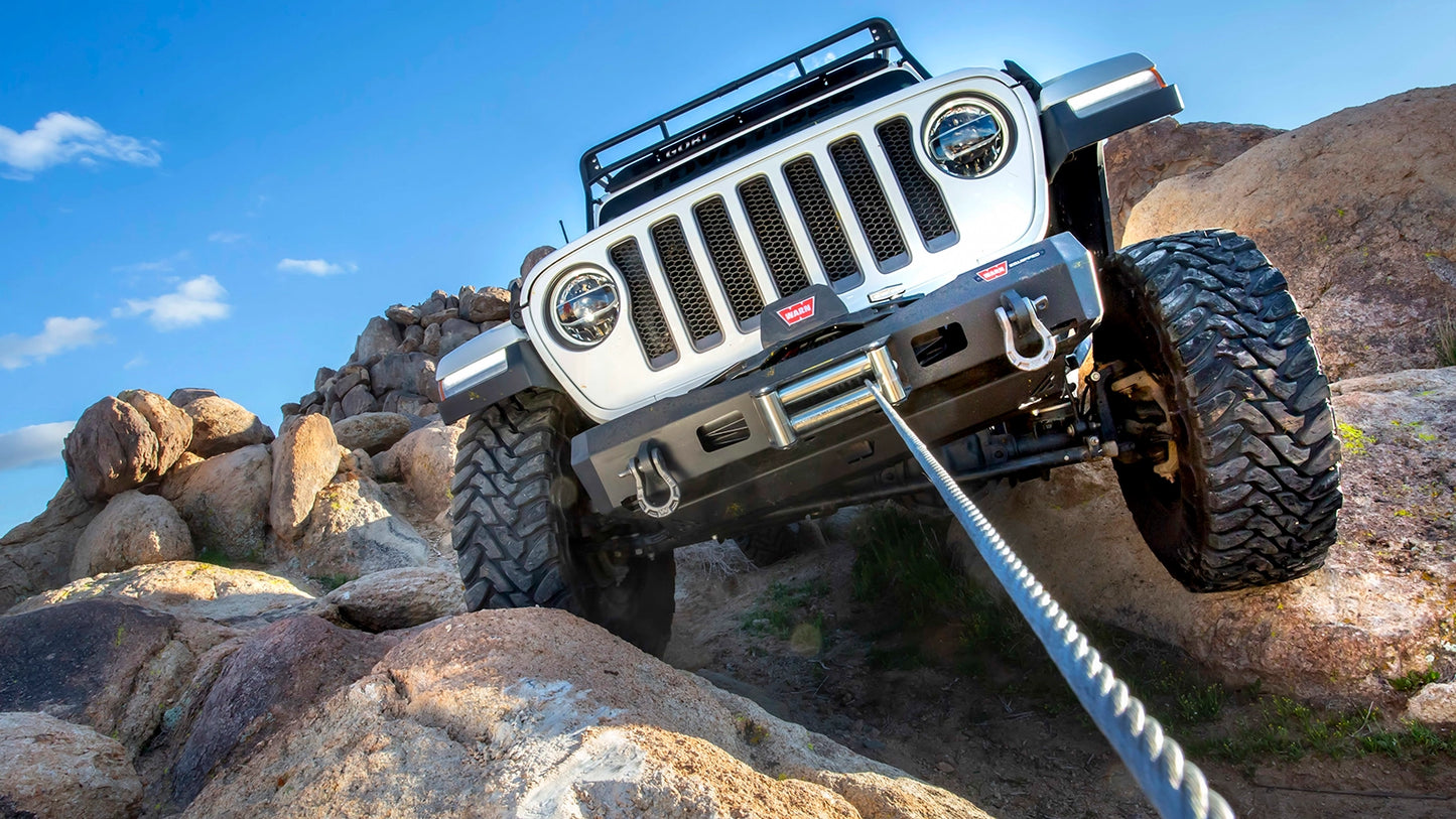 Elite Stubby Front Bumper for 2018-2026 Jeep Wrangler JL / 2020-2026 Jeep Gladiator JT