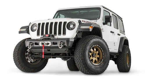 Elite Stubby Front Bumper for 2018-2026 Jeep Wrangler JL / 2020-2026 Jeep Gladiator JT