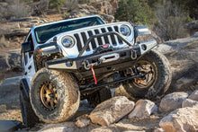 Additional view of the WARN Elite Front Bumper with Grille Guard Tube for 2018-2026 Jeep Wrangler JL full width front bumper