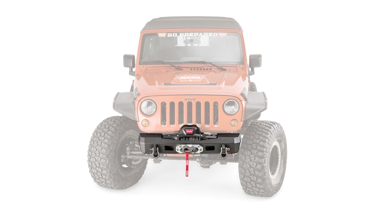 Elite Stubby Front Bumper for 2007-2018 Jeep Wrangler JK