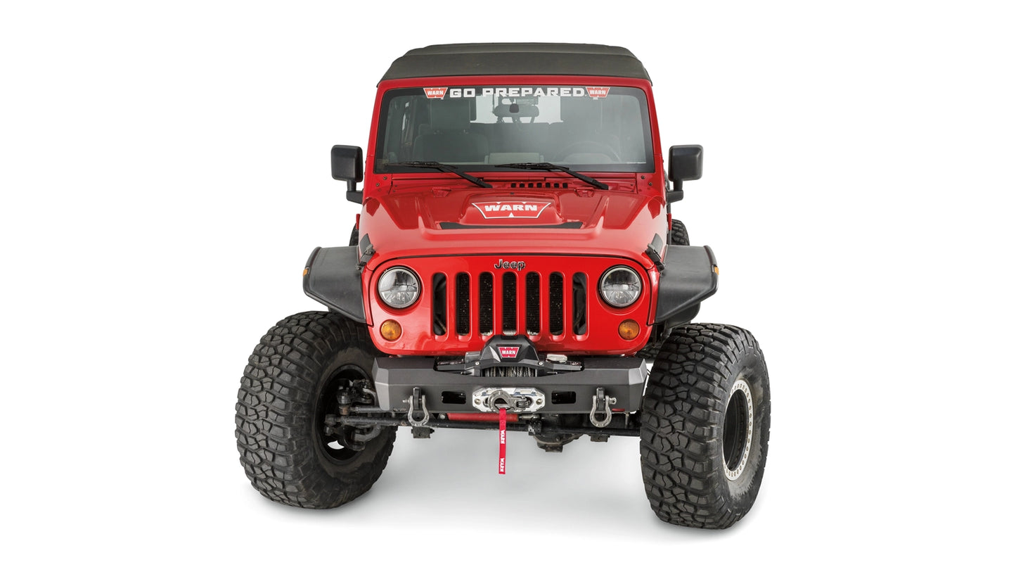 Elite Stubby Front Bumper for 2007-2018 Jeep Wrangler JK