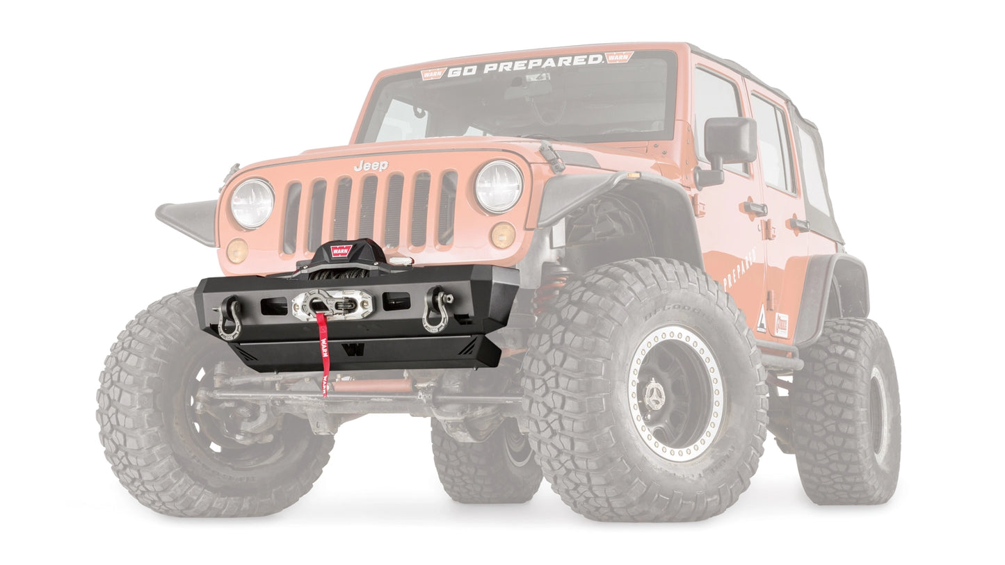Elite Stubby Front Bumper for 2007-2018 Jeep Wrangler JK